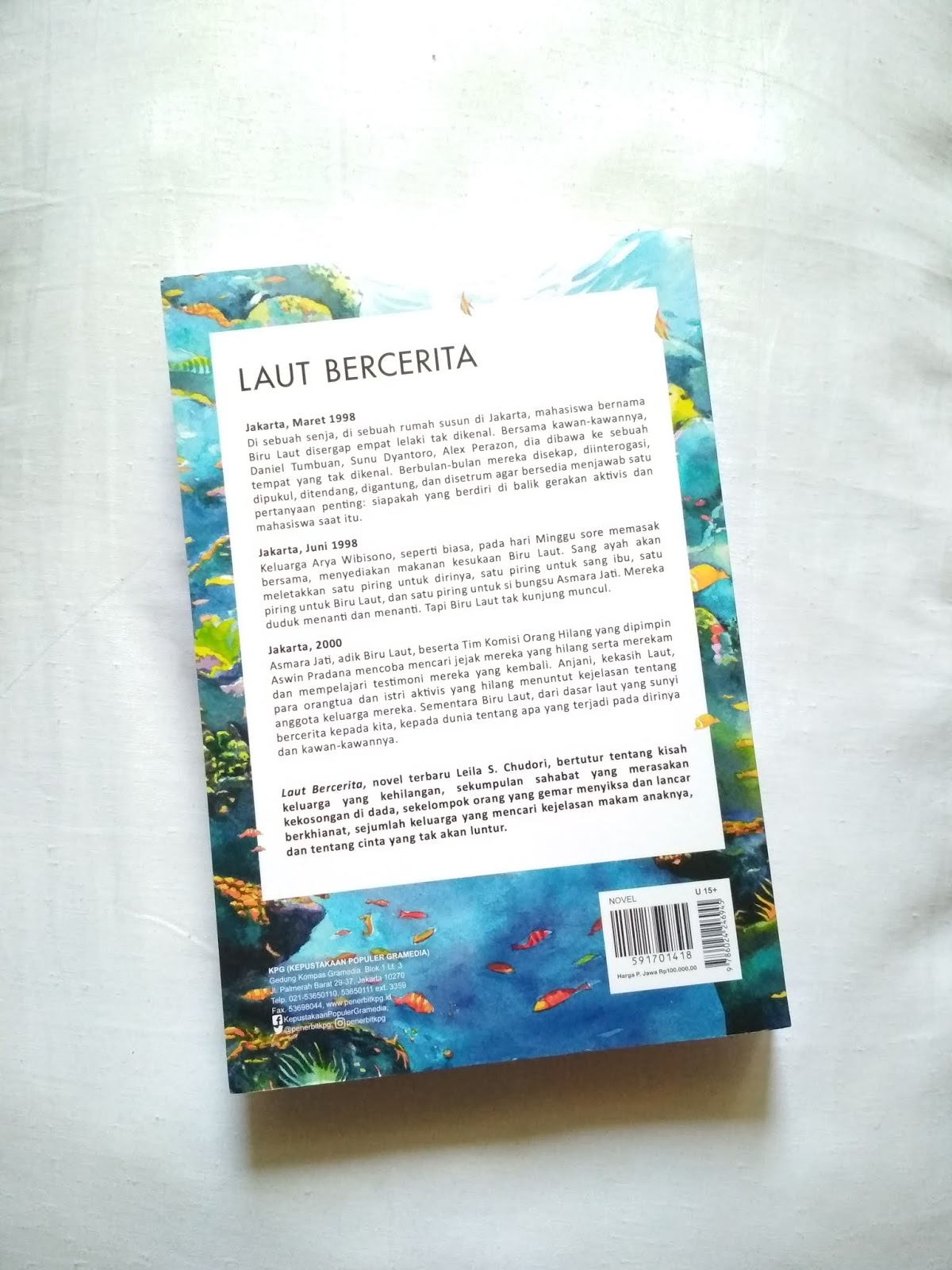 [Resensi Buku] Laut Bercerita oleh Leila S. Chudori - Everlideen