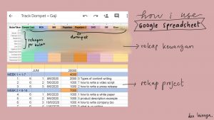google spreadsheet