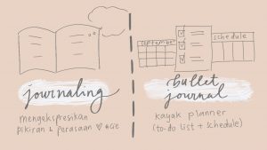 journaling vs bullet journal