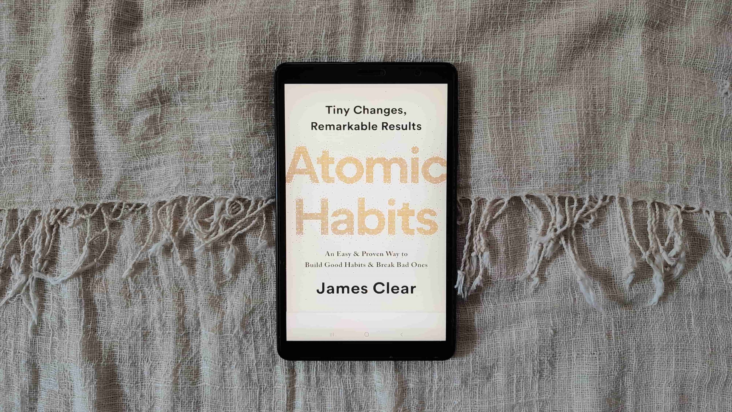 buku atomic habits oleh james clear