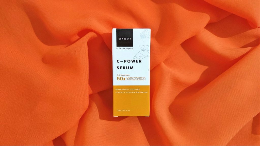 kemasan produk Scarlett C-Power Serum